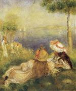 Pierre Renoir Young Girls at the Seaside Germany oil painting artist